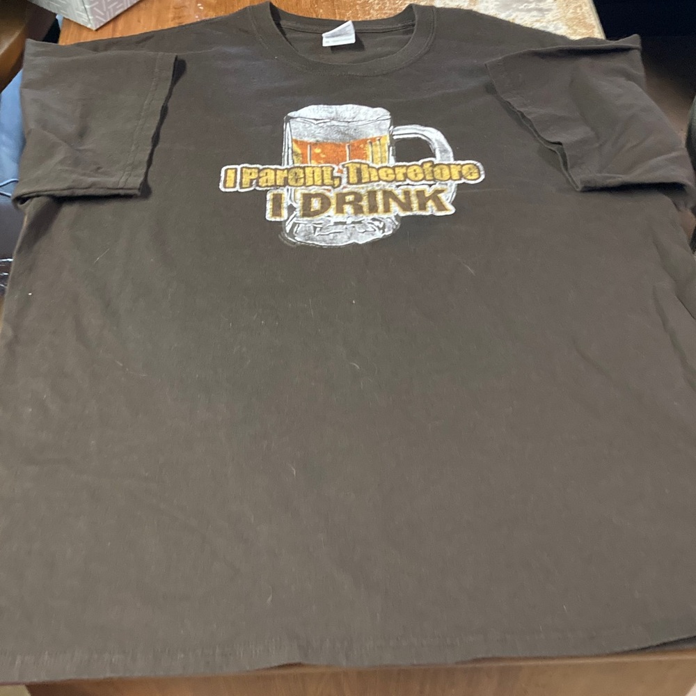 Gildan Dark Brown T-Shirt